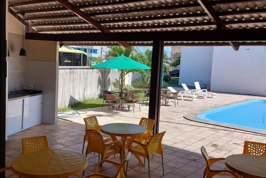Lindo Flat Terreo Em Porto De Galinhas Lägenhet Exteriör bild